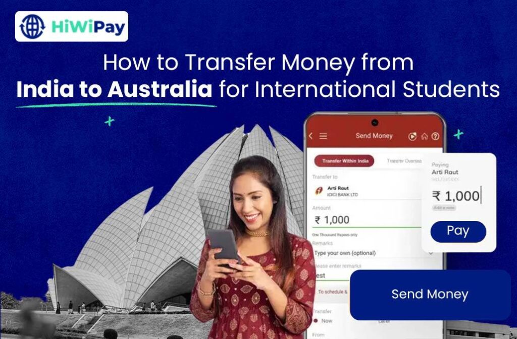 Transfer Money from India to Australia for International Students